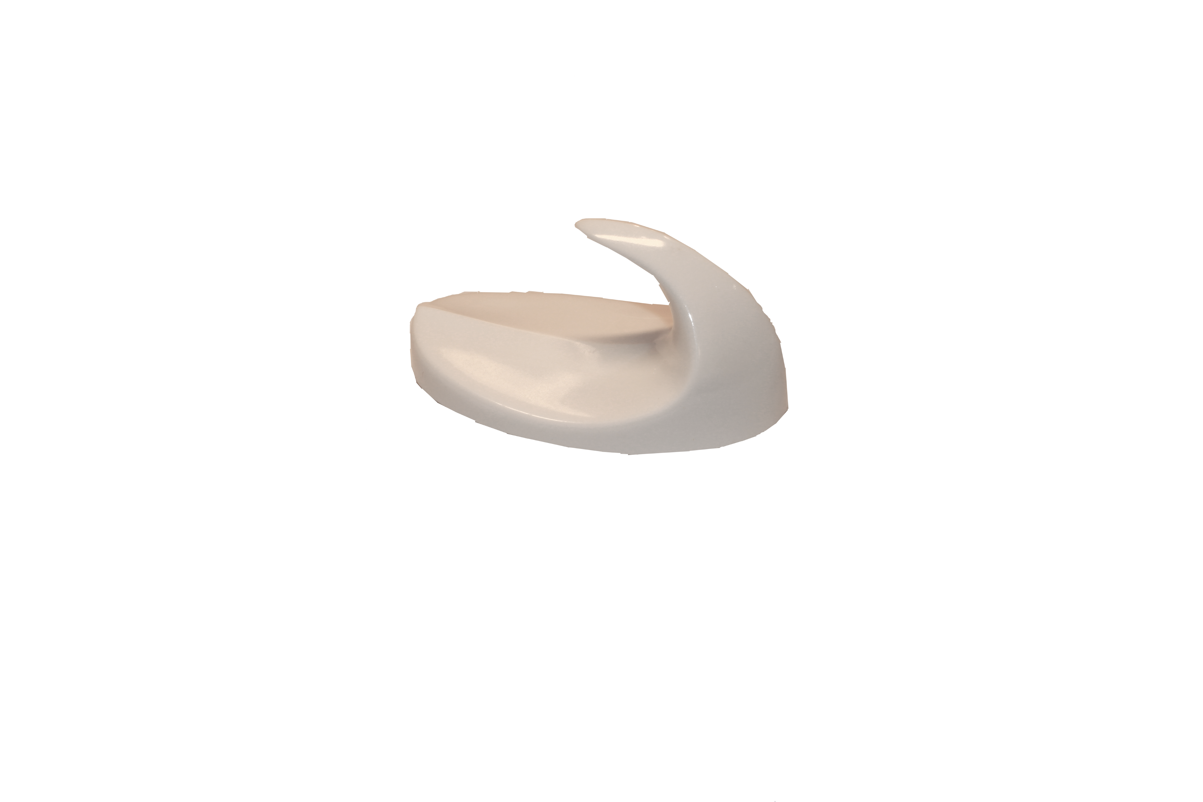 Oval klisterkrok i två storlekar, enkel montering, stilren design.