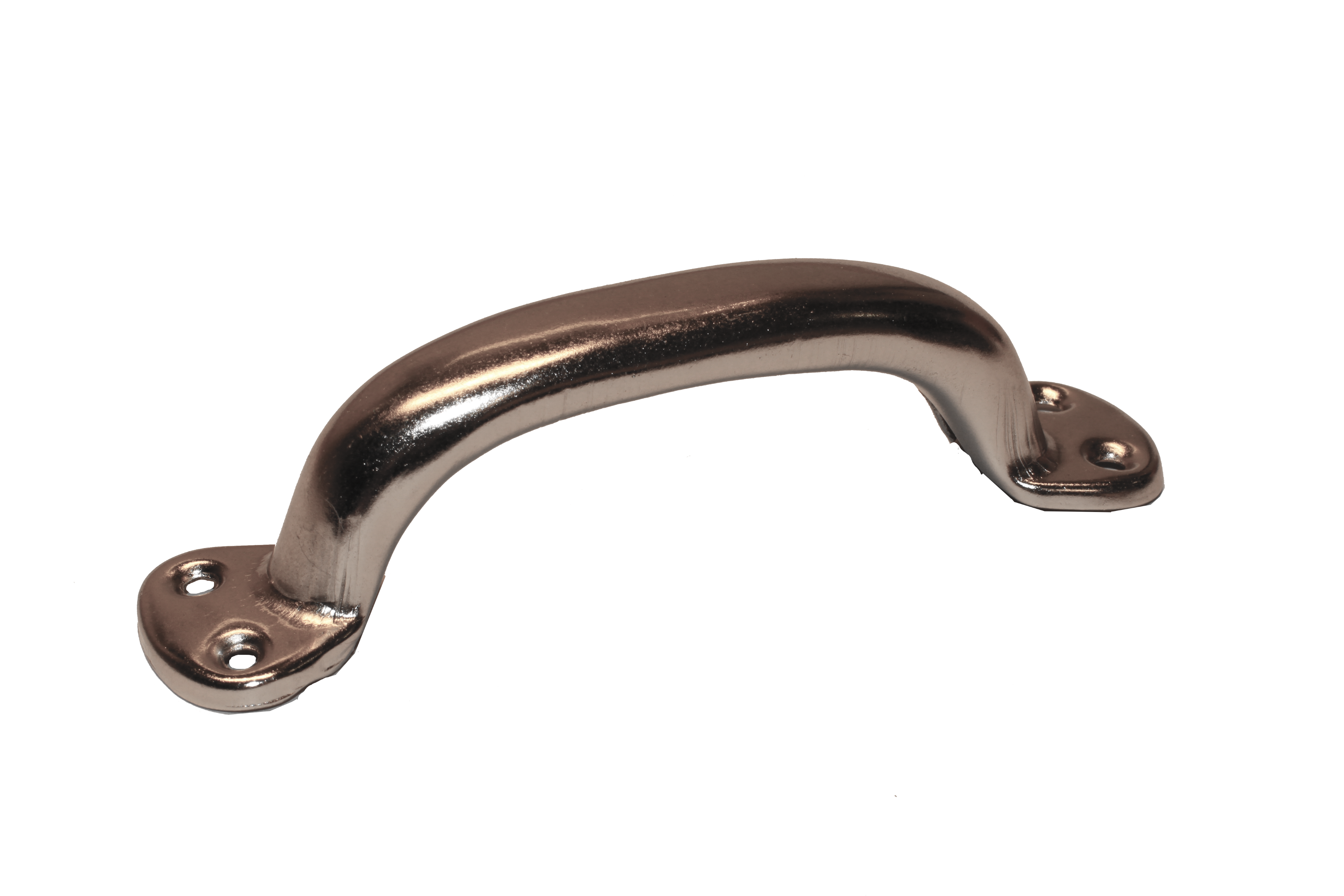 Förrådshandtag i nickel, hållbar och elegant, 145 mm.