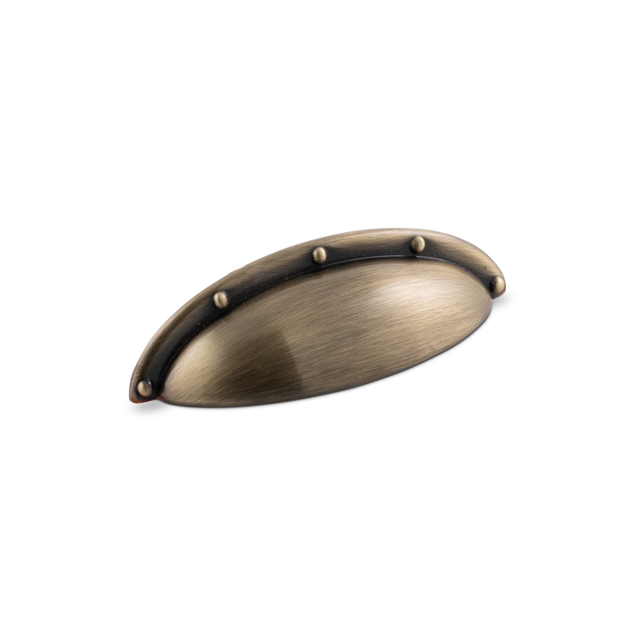 64cc cupboard handle in brass finish suitable for various decor styles.