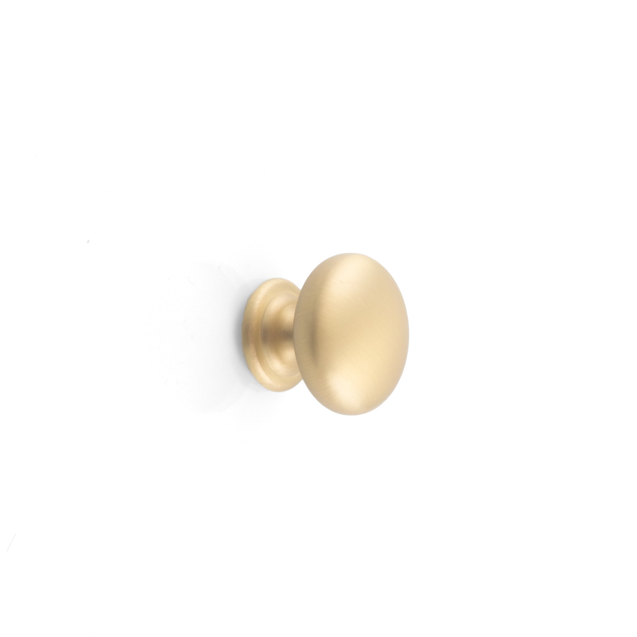 Knopp 33mm in brushed copper, brass, and brass-colored finishes, elegant design.
