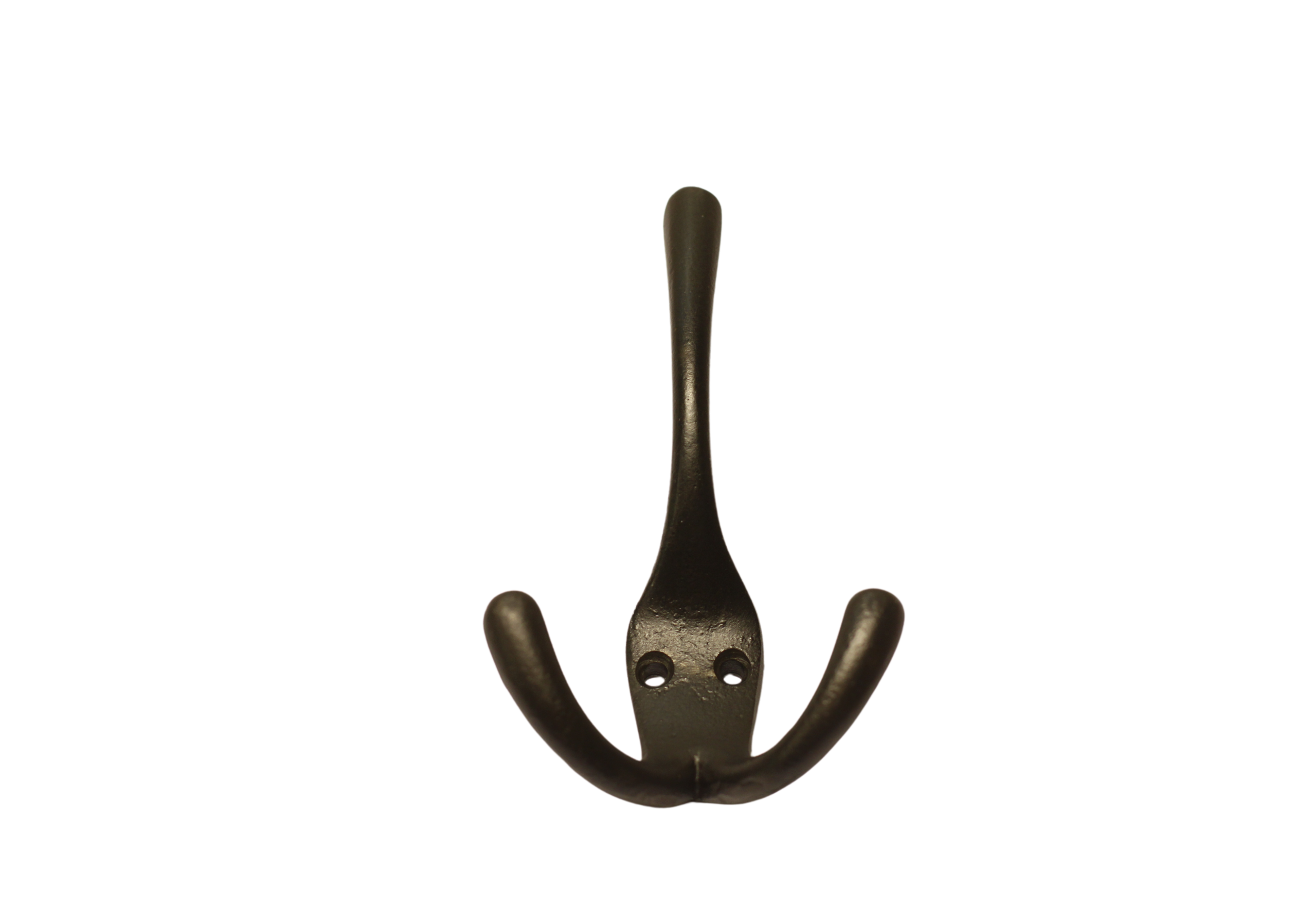 Smideskrok 120mm mod. 3 wall hook in dark metal finish