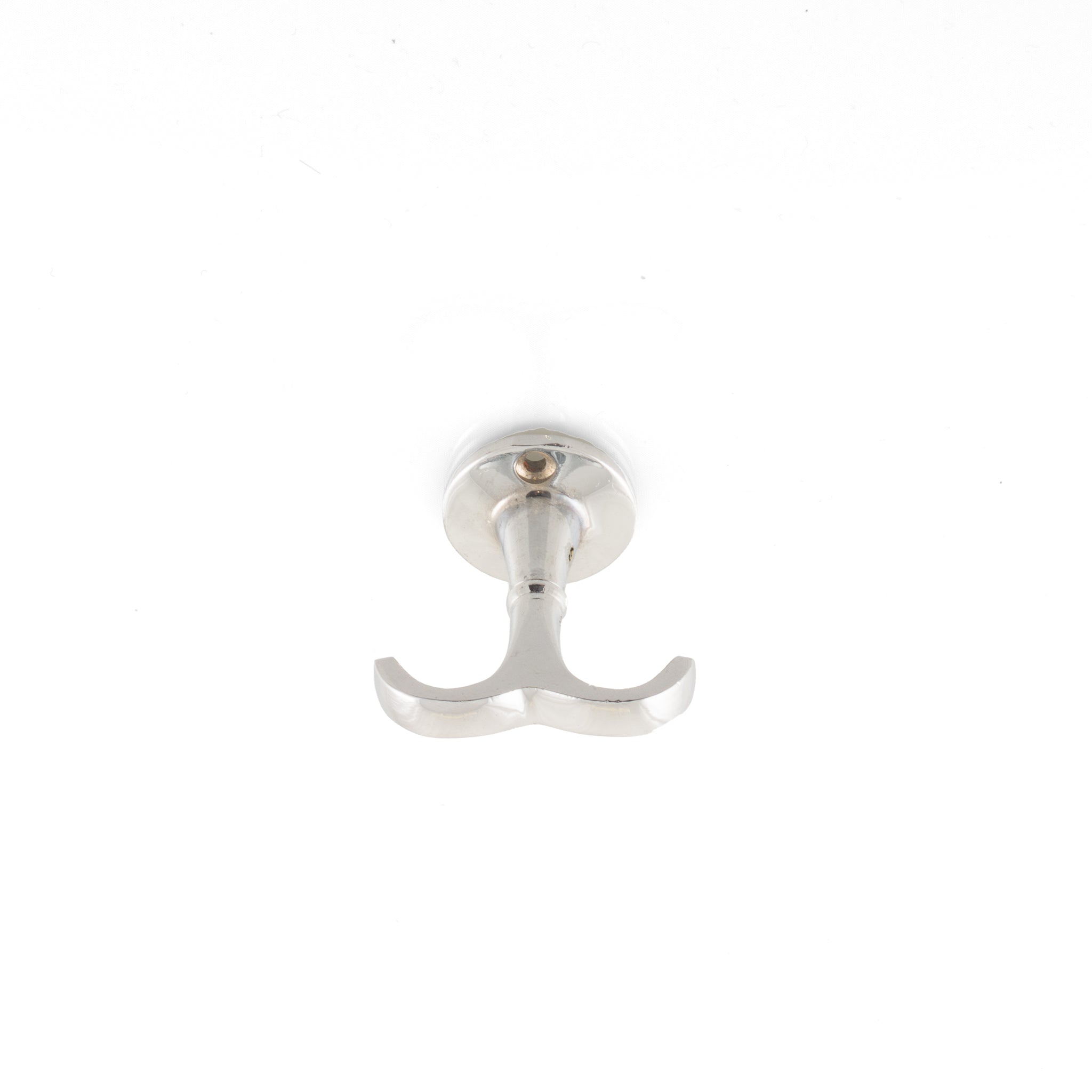 Compact and sturdy 55 mm anchor hook for secure indoor and outdoor hanging.